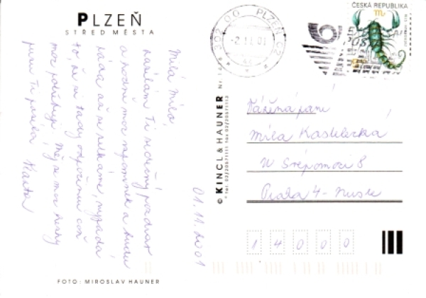 Plzeň 2001 95 001 ●